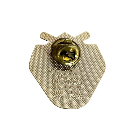 Unocal 76 1984 Olympic Baseball Dodger Stadium Lapel Hat Pin Dated 1987 Vintage - Picture 2 of 4